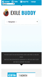 Mobile Screenshot of exilebuddy.com